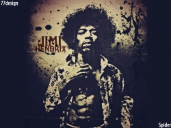 Jimi Hendrix 吉米·亨德里克斯桌面壁纸