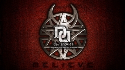 Disturbed乐队经典logo高清壁纸