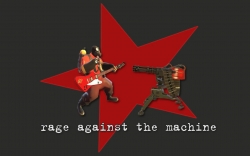 Rage Against the Machine经典红五星图片
